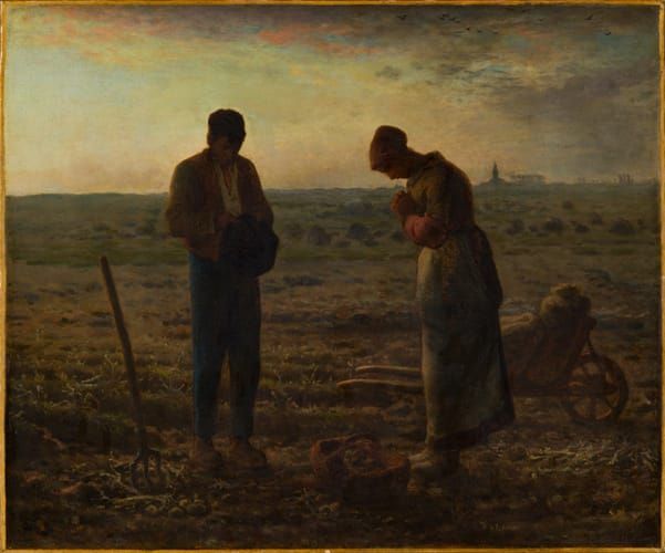 Reflections on common's cover art, The Angelus