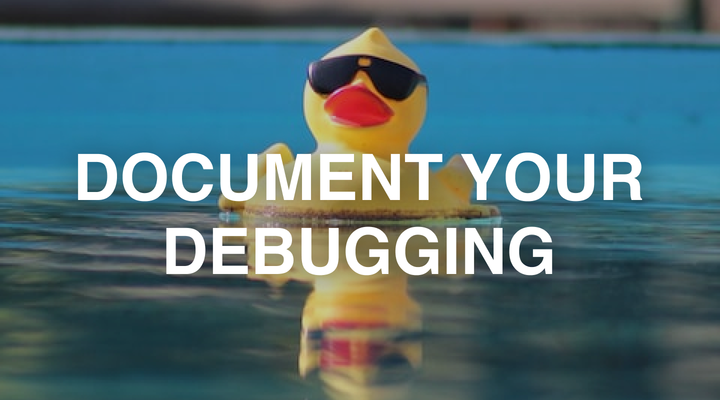 Faster Debugging with Rubber Ducking Docs