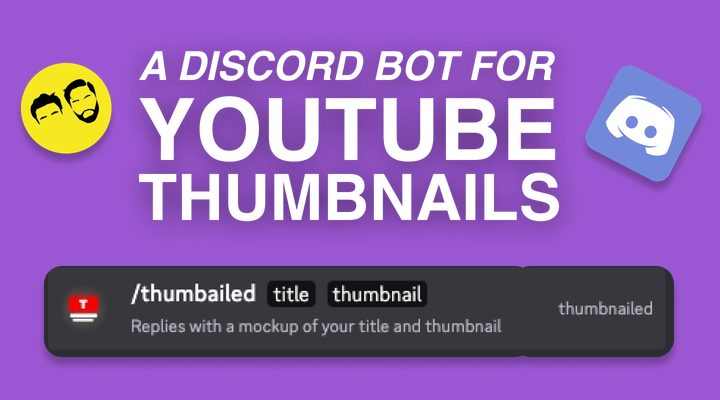 I Made a Discord Bot for Testing YouTube Thumbnails