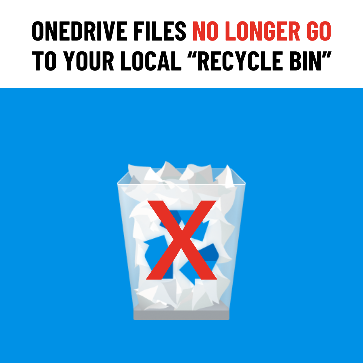 Tech Tip: Recover Deleted OneDrive Files the Right Way