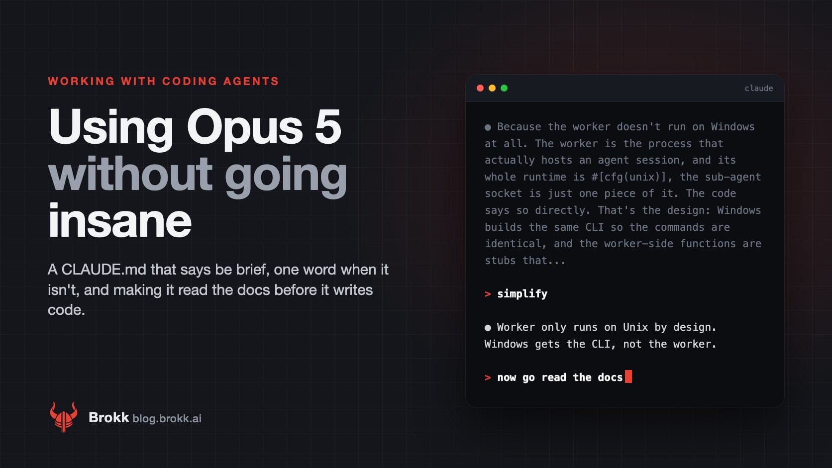 Using Opus 5 Without Going Insane