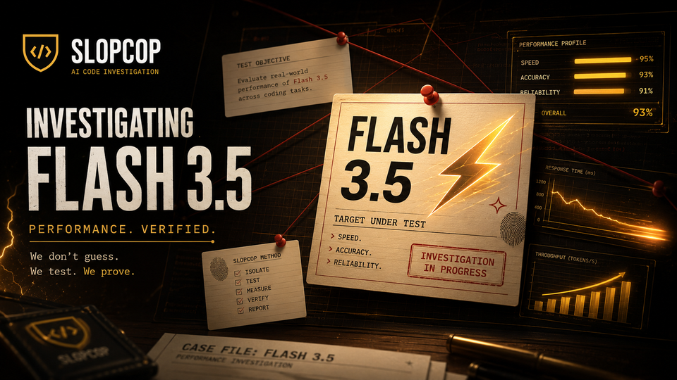 Why we switched SlopCop to Flash 3.5