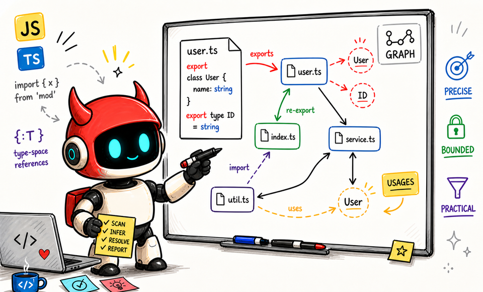 Building a JavaScript Reference Graph With an Agent