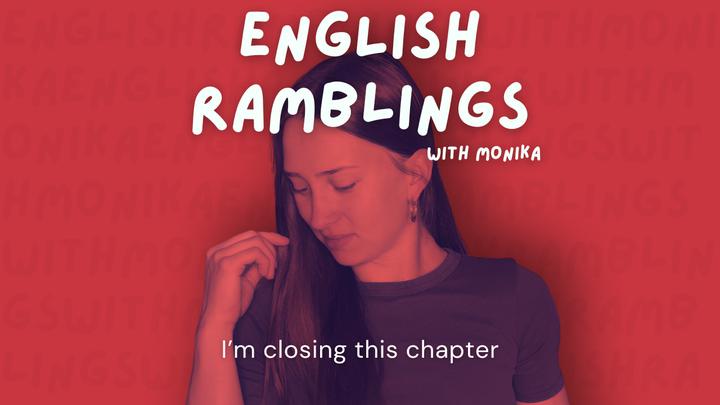 I'm closing this chapter