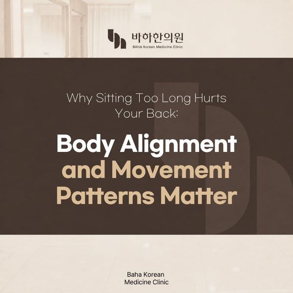 Why Sitting Too Long Hurts Your Back — Baha Korean Medicine Clinic near Daechi Station