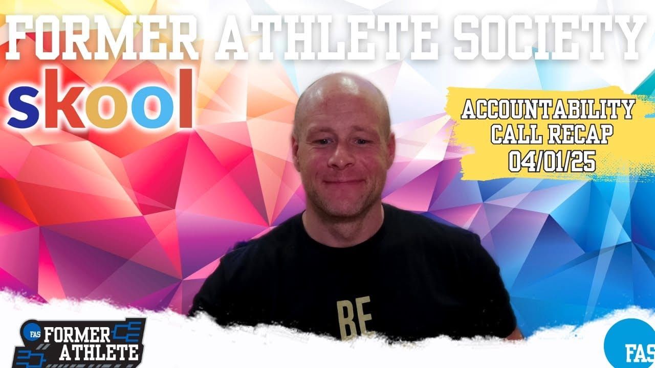 The Accountability System That Actually Works for Former Athletes