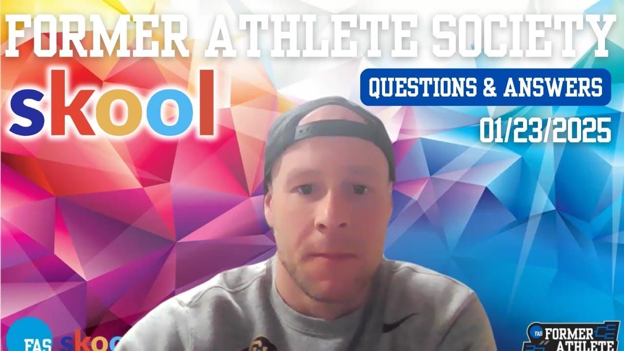 Former Athlete Society Q&A Call