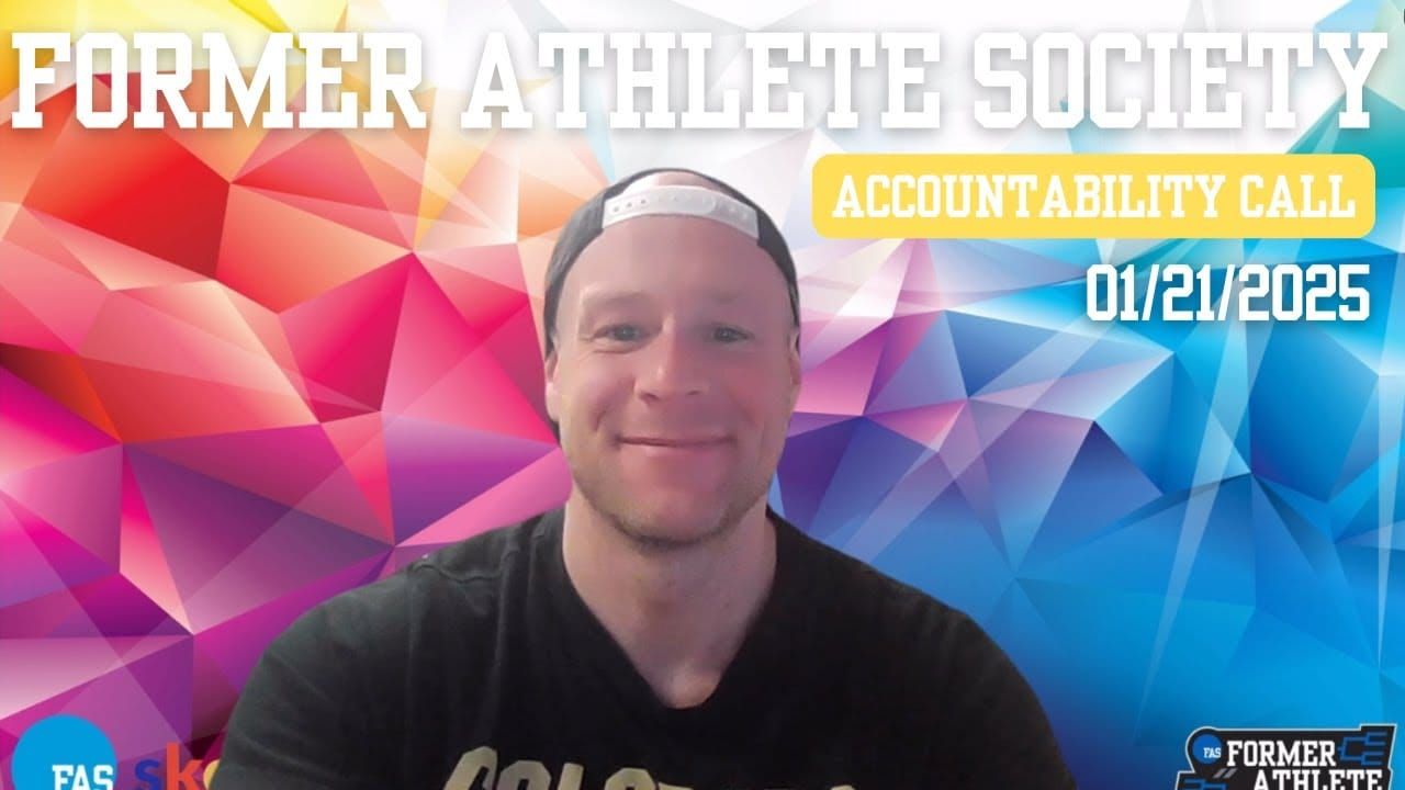 Former Athlete Society Accountability Check-In Call