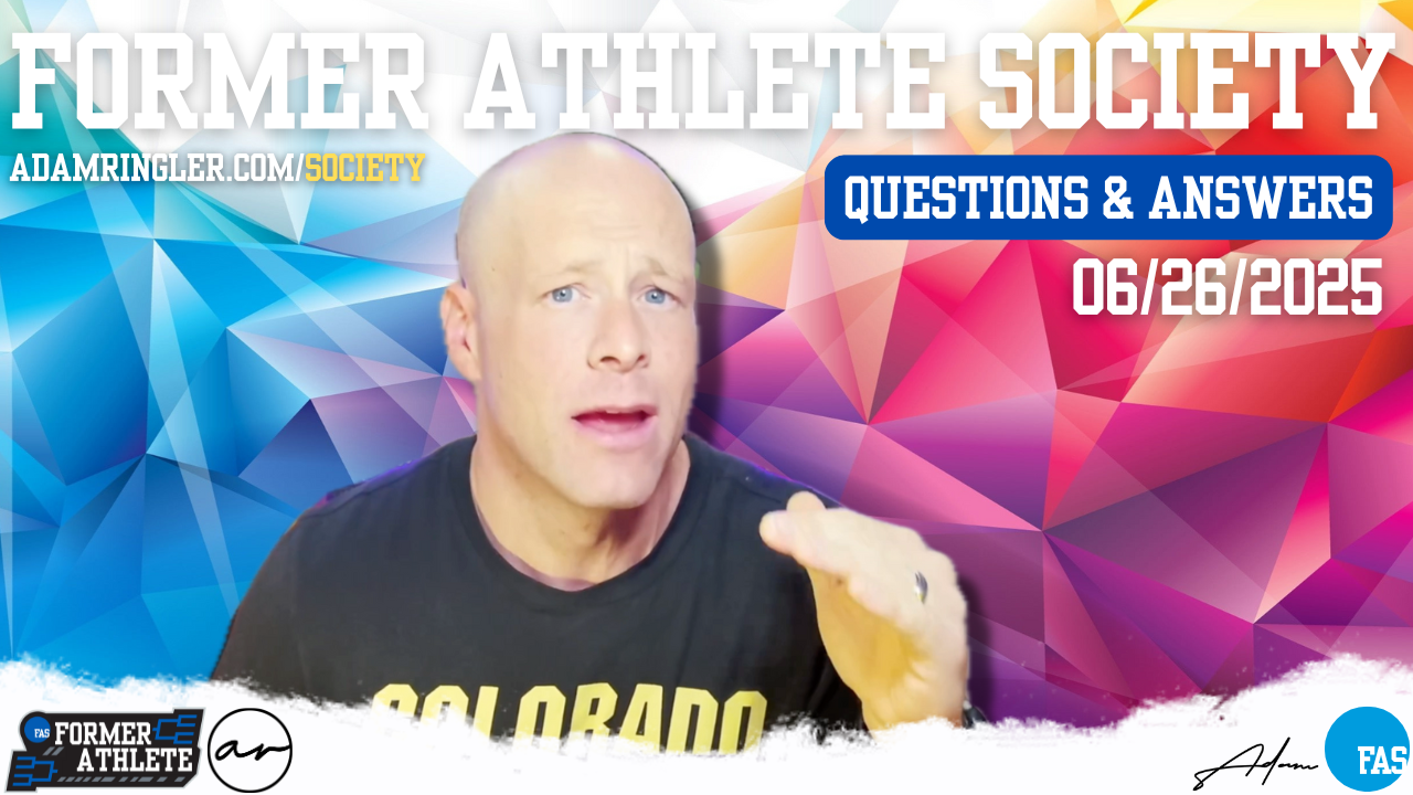 Cold Plunges, Deadlifts, Gym Choices & Creatine: Tactical Q&A for Former Athletes