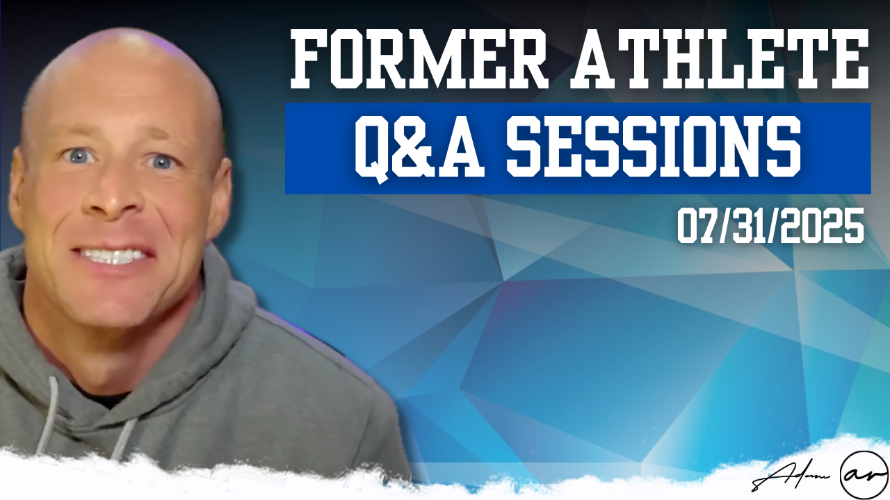 Creatine, Sleep, Social Circles & More: 5 Tactical Q&A's for Former Athletes Getting Back in Shape