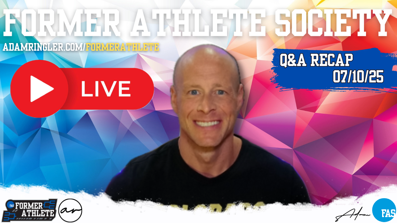 Former Athlete Q&A Replay: 5 Questions Every Former Athlete Needs Answered