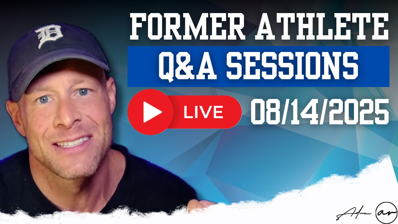 Machines, Recomp, Turning 40, Protein Labels & Pre-Workouts — The Five Questions Former Athletes Keep Asking