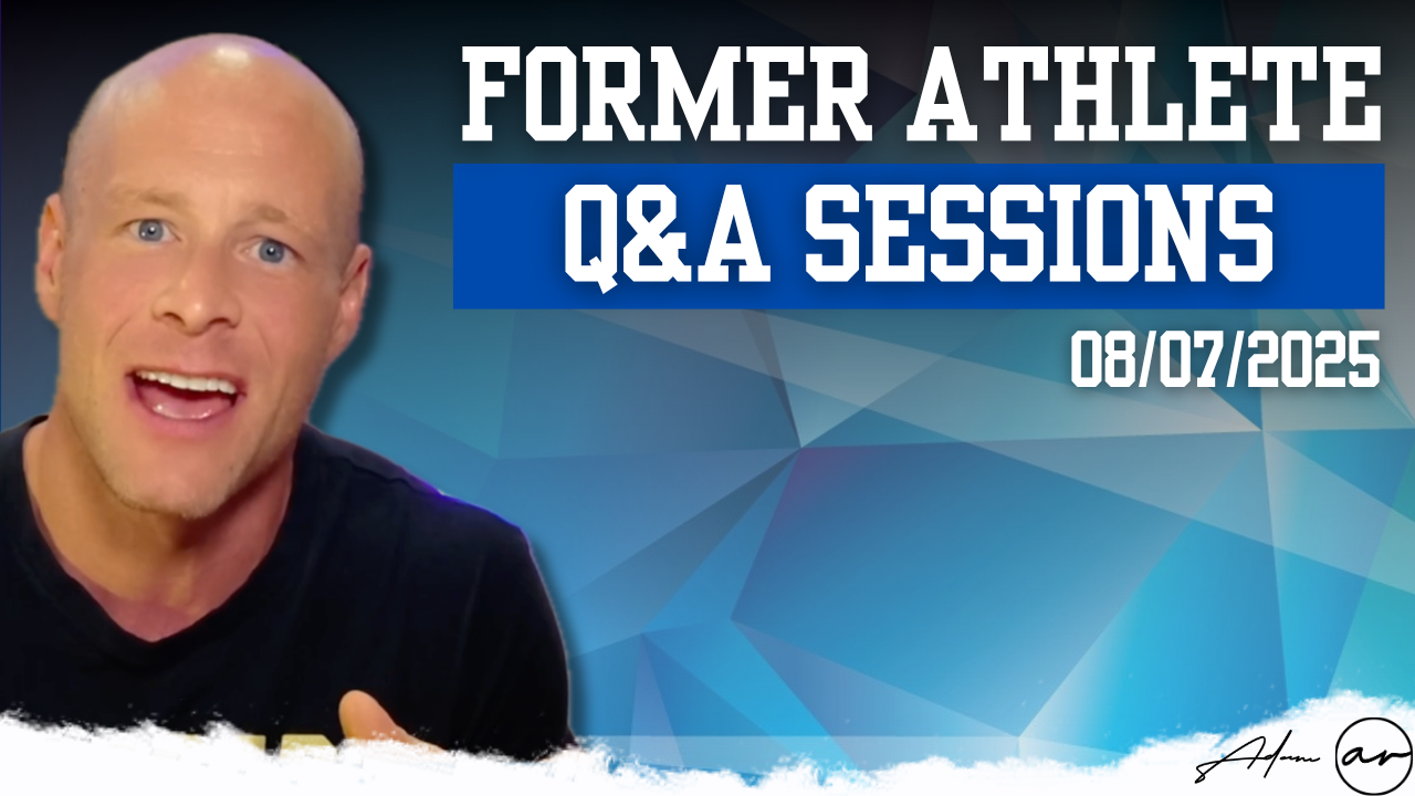 5 MUST DO Strategies for Former Athletes: Imbalances, Cardio, Mobility, Abs & Mitochondrial Health