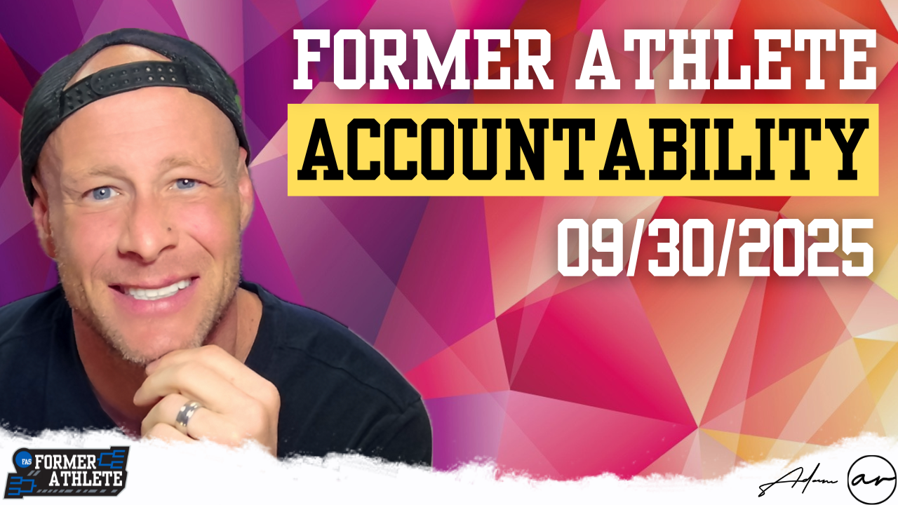 Accountability, Leadership, and Smarter Training: Former Athlete Society Call Recap Video