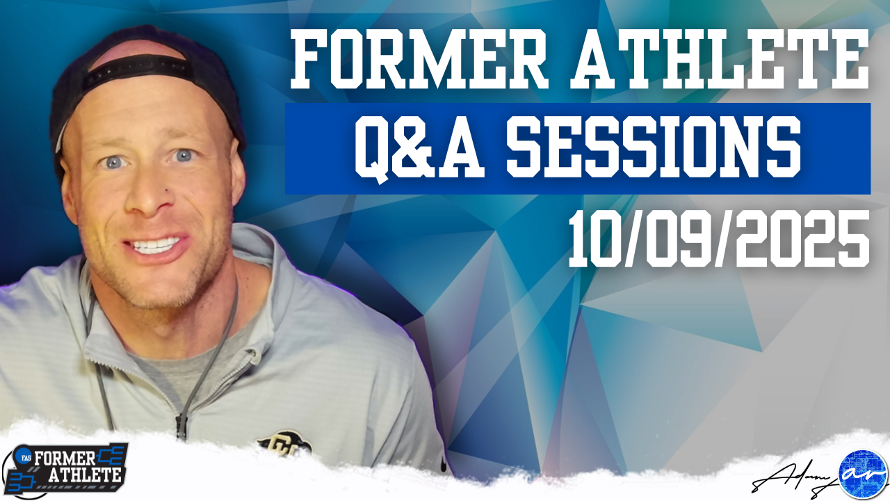 The Truth About Supplements, Steps, and Recovery — Former Athlete Society Q&A