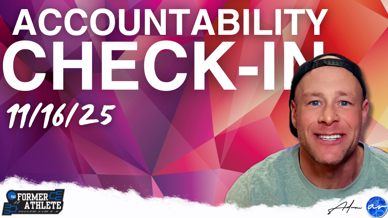 The Former Athlete Blueprint: Rebuilding Accountability, Discipline, Purpose, and Momentum After Sport