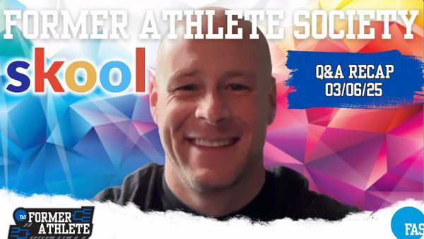 Former Athlete Society Q&A: Balancing Training, Recovery, Nutrition & Tracking Progress After Sports