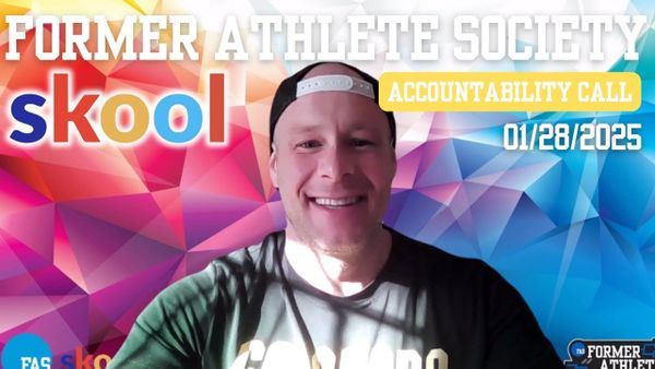 Former Athlete Society Accountability Check-In Call