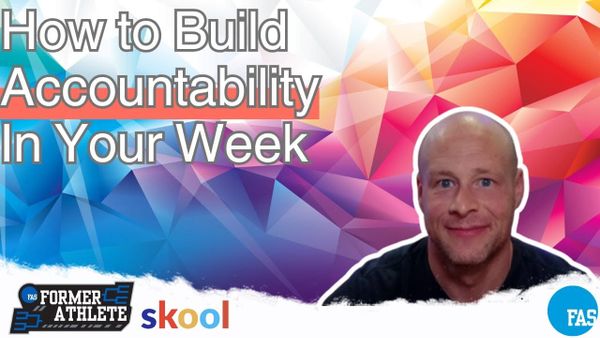 How Former Athletes Can Stay Consistent Without a Coach or Team | 4 Daily Habits That Work