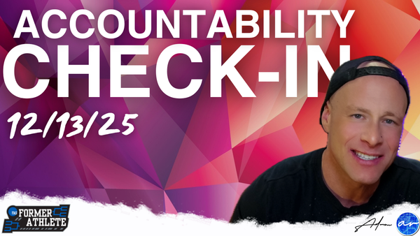 Former Athlete Accountability Call: 5 High-Performance Strategies You Need Right Now