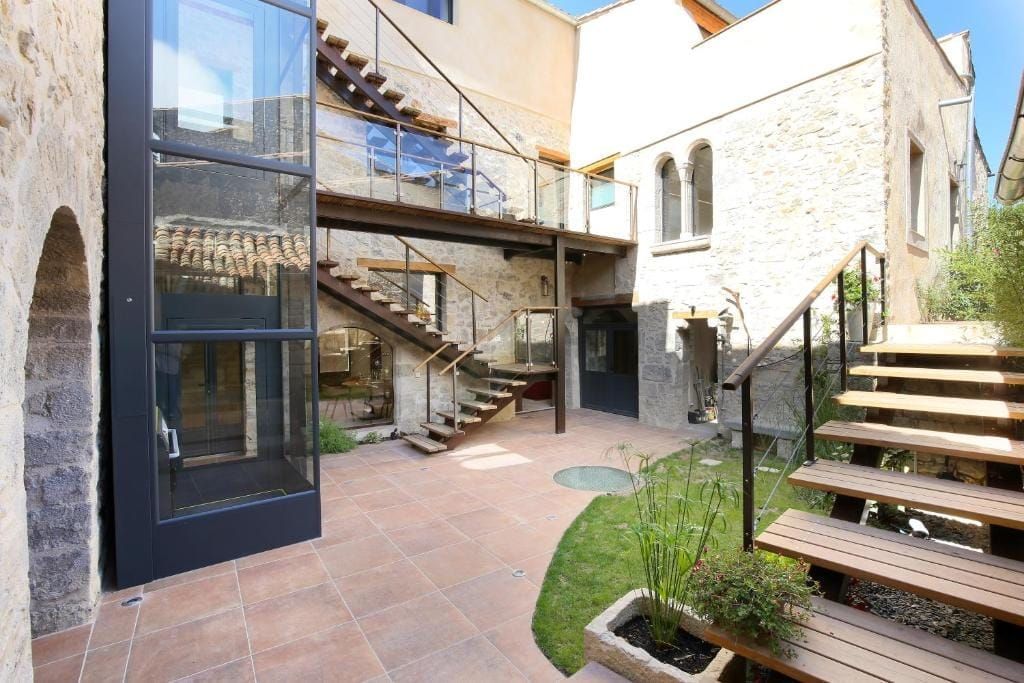 Put Down Your Bags in Lagrasse, A Medieval Gem, Studios and Apartments, Enclosed Lift