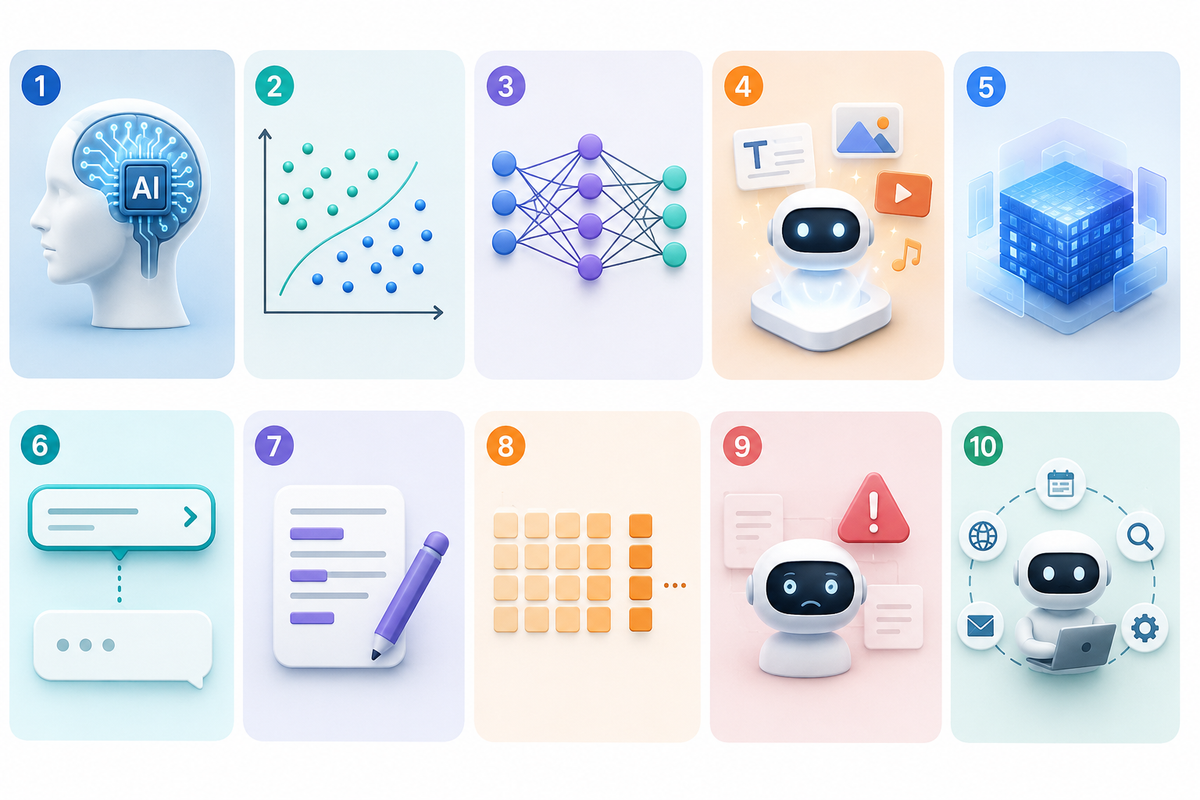 10 Keywords ที่ต้องรู้ เพื่อเข้าใจ Generative AI