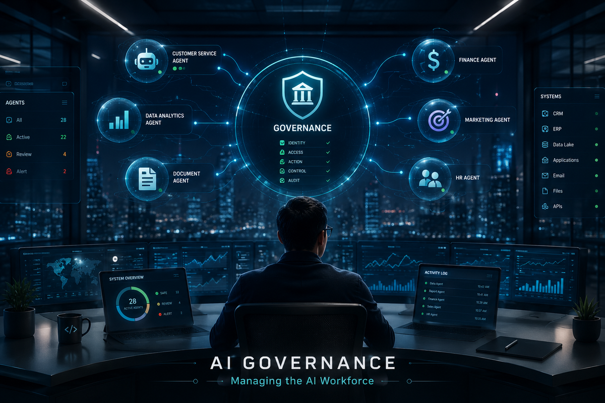 AI Governance: เมื่อองค์กรมี AI Agent มากกว่าที่คนควบคุมไหว