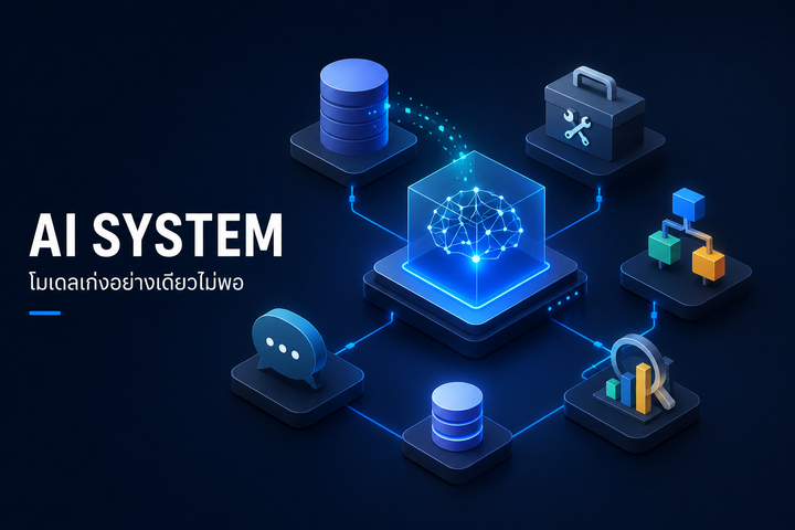 AI System คืออะไร? เมื่อโมเดลเก่งอย่างเดียวไม่พอ