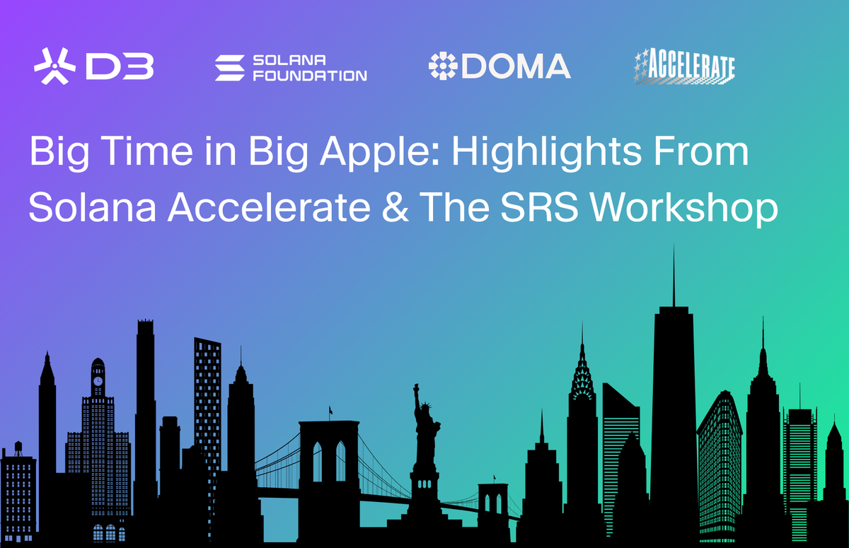 Big Time in Big Apple: Highlights From Accelerate & The Solana Record Service Workshop