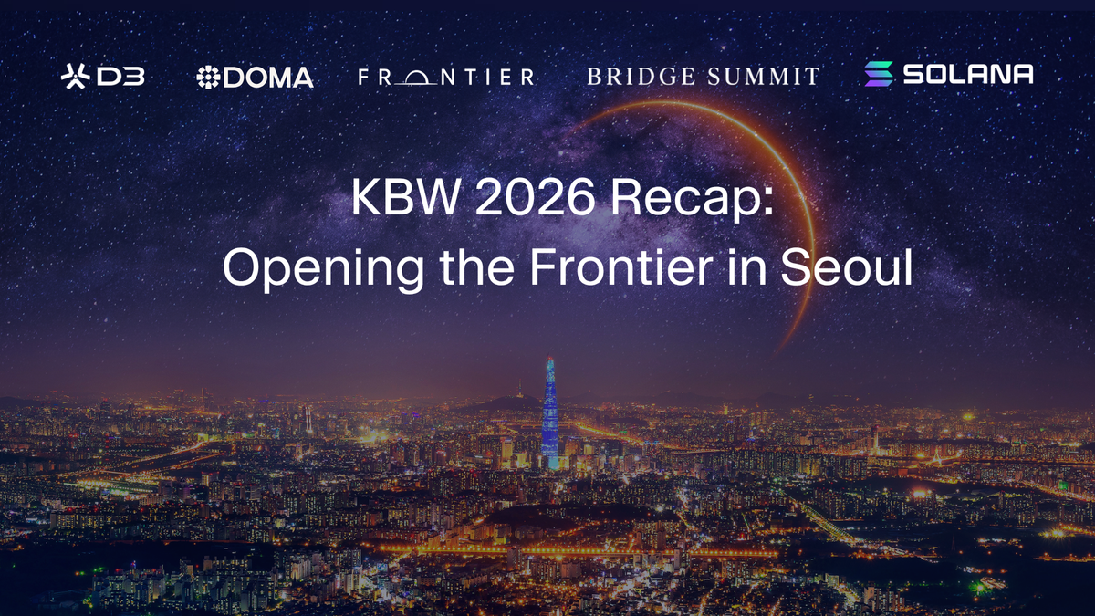 KBW 2026 recap: Opening the Frontier in Seoul
