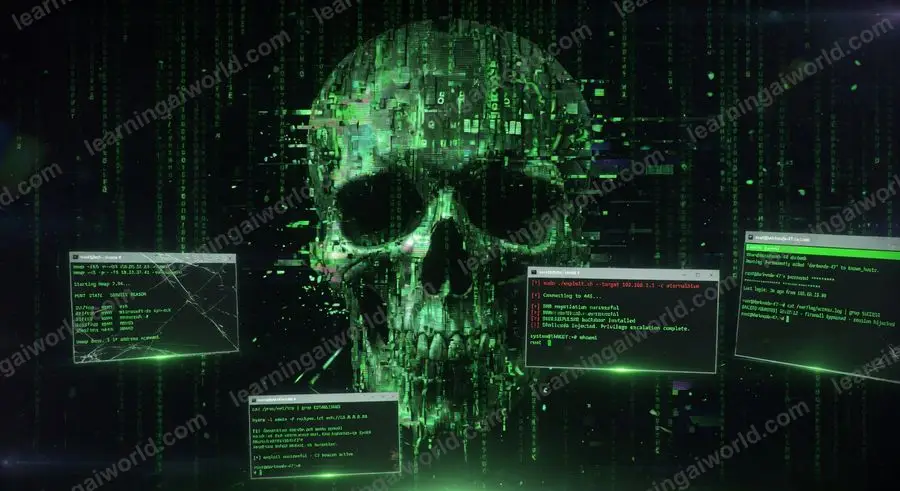 Python Securite Ports Linux Skull