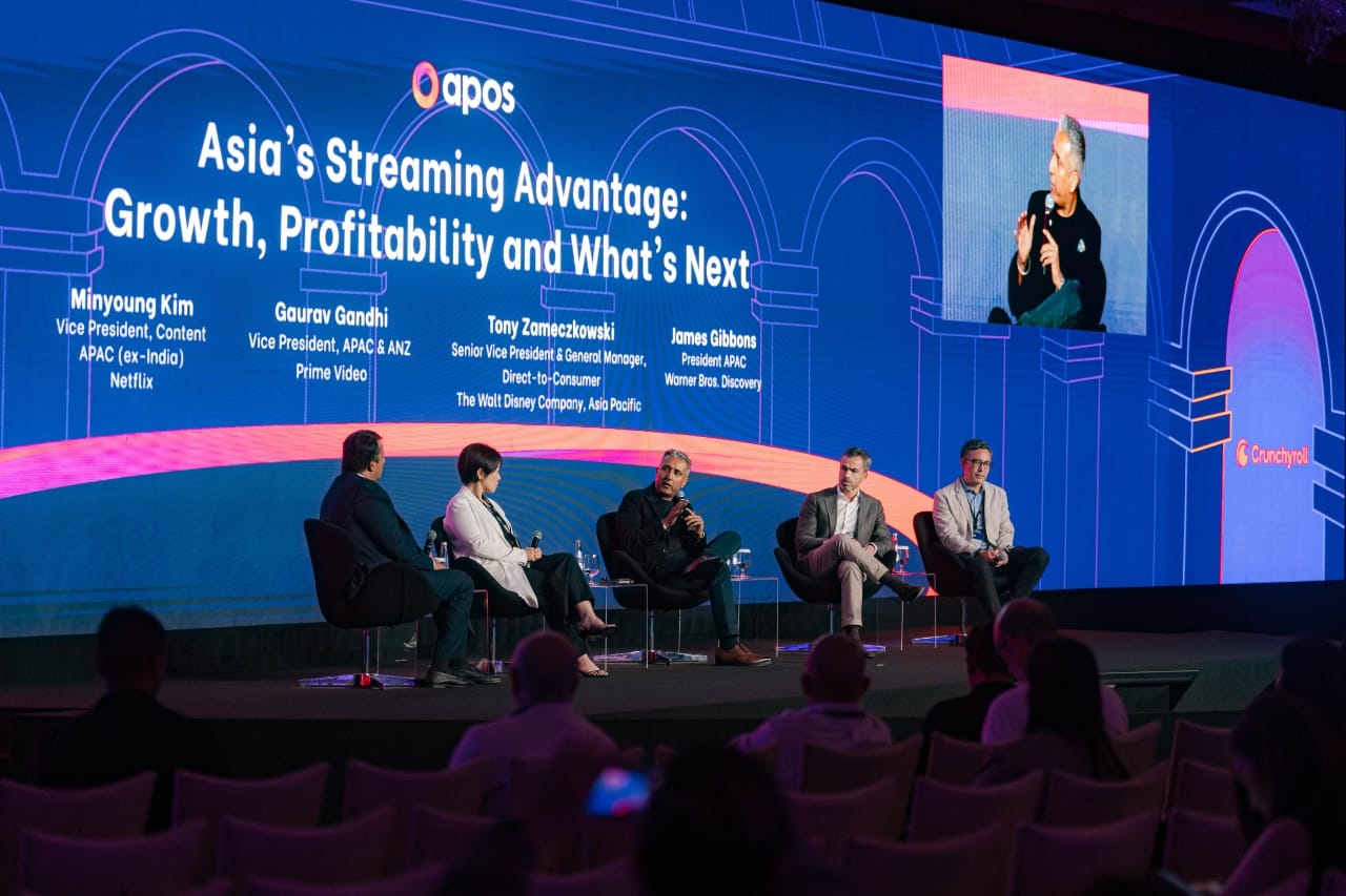 Global streamers Netflix, Prime Video, Disney & Warner Bros speak at APOS