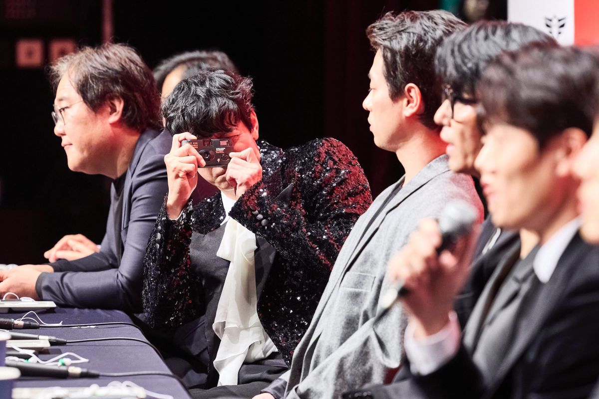 Uprising press conference at BIFF