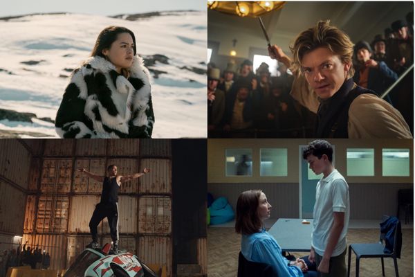 L-R clockwise: North Of North (Canada), The Artful Dodger (Australia), Adolescence (UK) & Spinners Season 2 (South Africa)