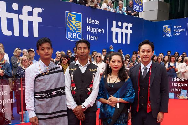 ‘Angh’ team on the red carpet in Toronto