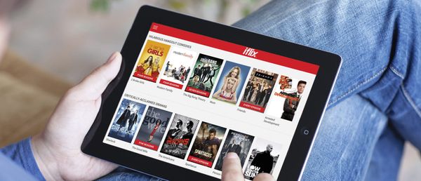 Iflix on an iPad