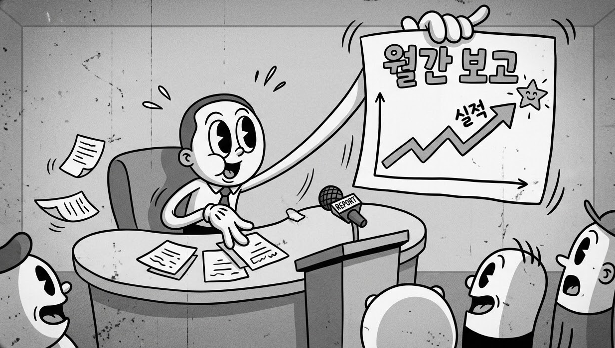 2026년 월간보고 PPT 구조 및 양식 가이드: 칭찬받는 8장 완성법