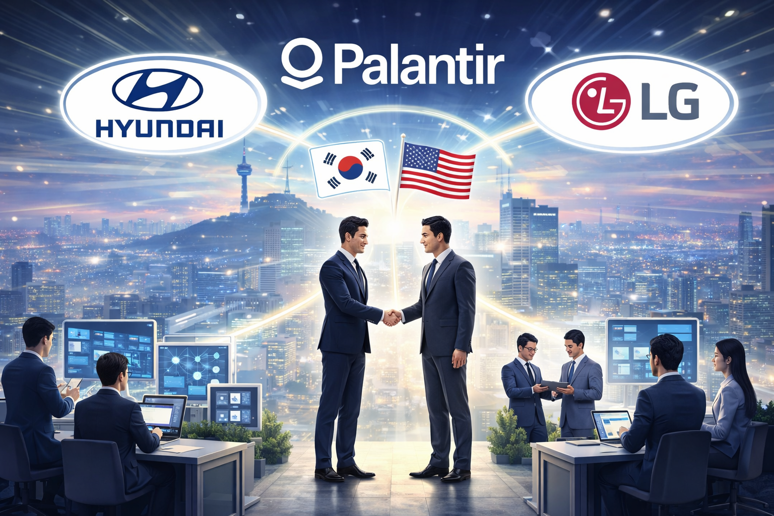 팔란티어 한국 상륙 - LG CNS 파트너십과 HD현대 AX 전략 분석