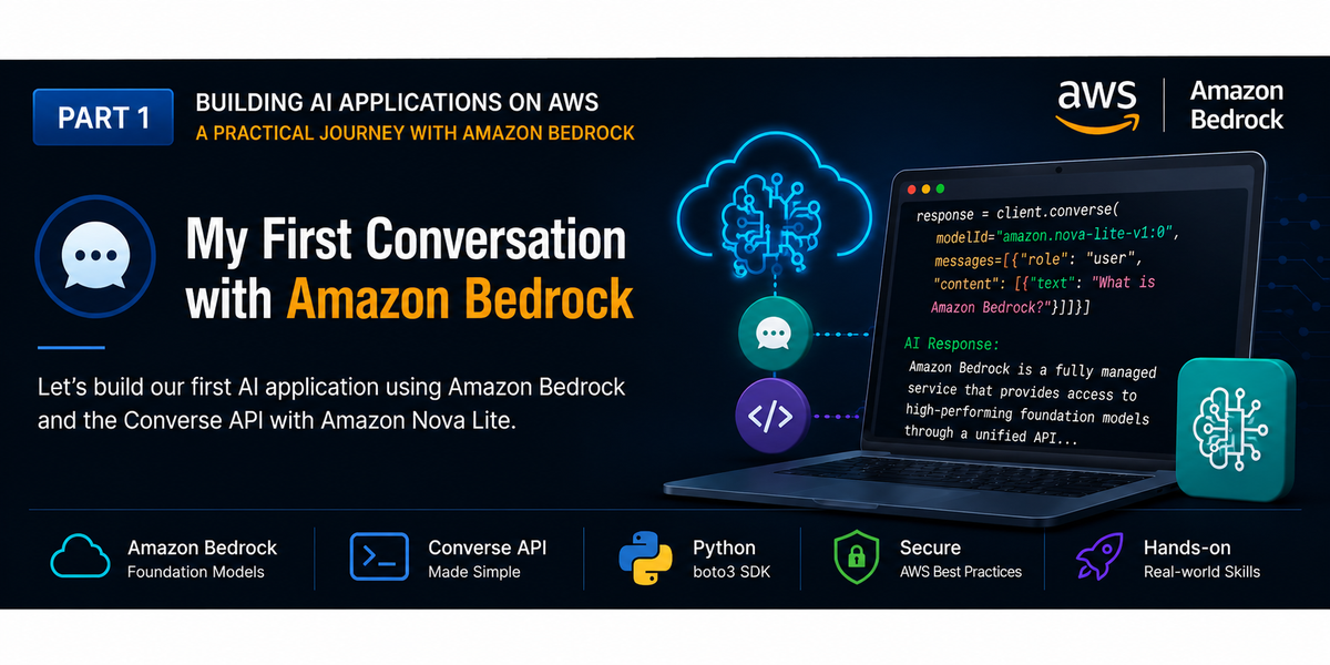 My First Conversation with Amazon Bedrock