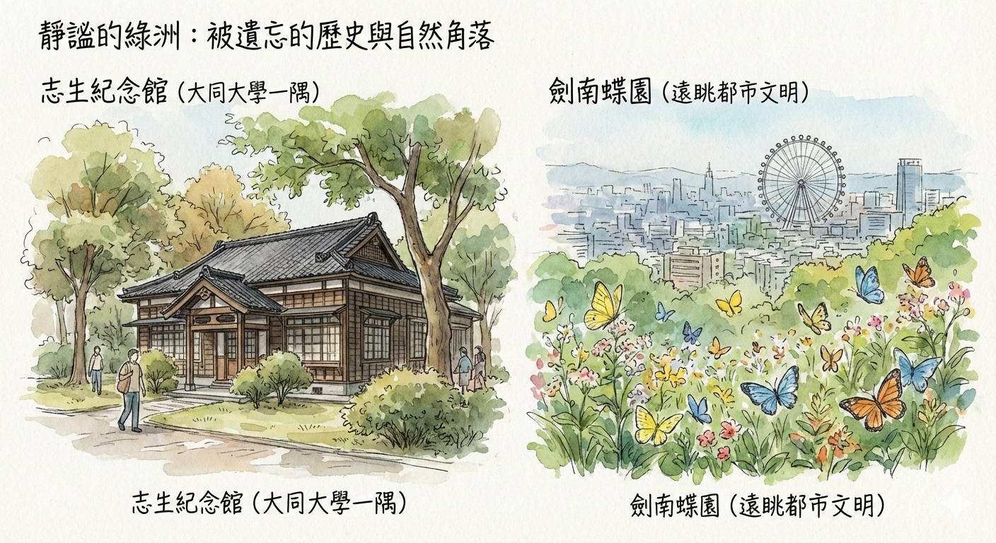 志生紀念館 |と劍南蝶園