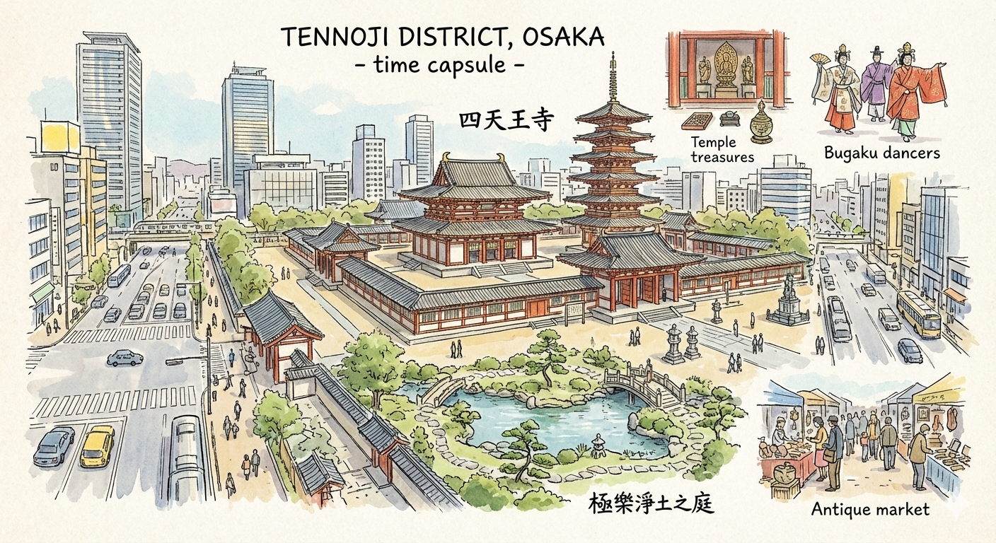 Templo Shitennoji