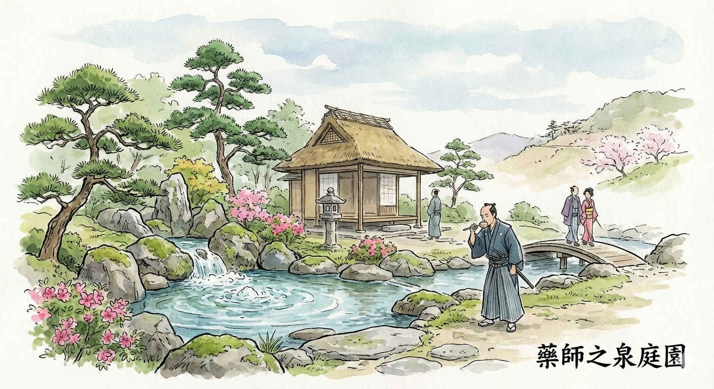 Jardin de la Source Yakushi
