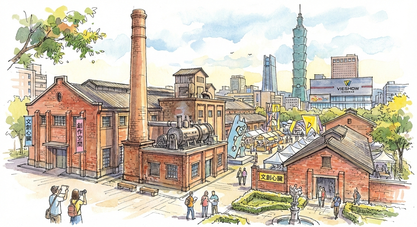 ボイラー室と煙突 | 従業員用福利厚生施設