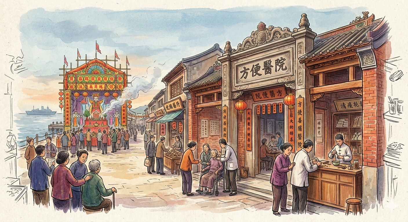 方便醫院與醮會的「祭幽」儀式