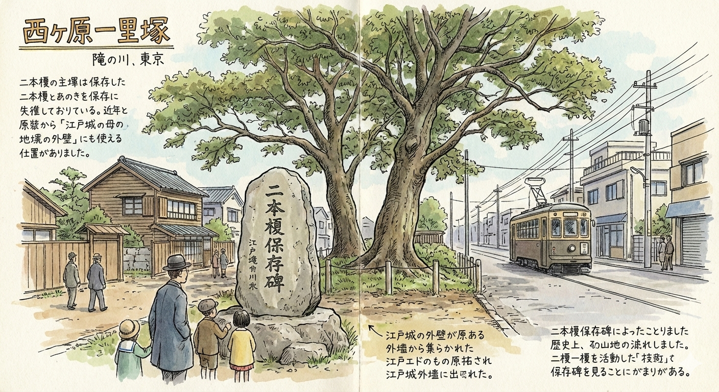 Resistencia de Piedra: La preservación de Nishigahara Ichirizuka
