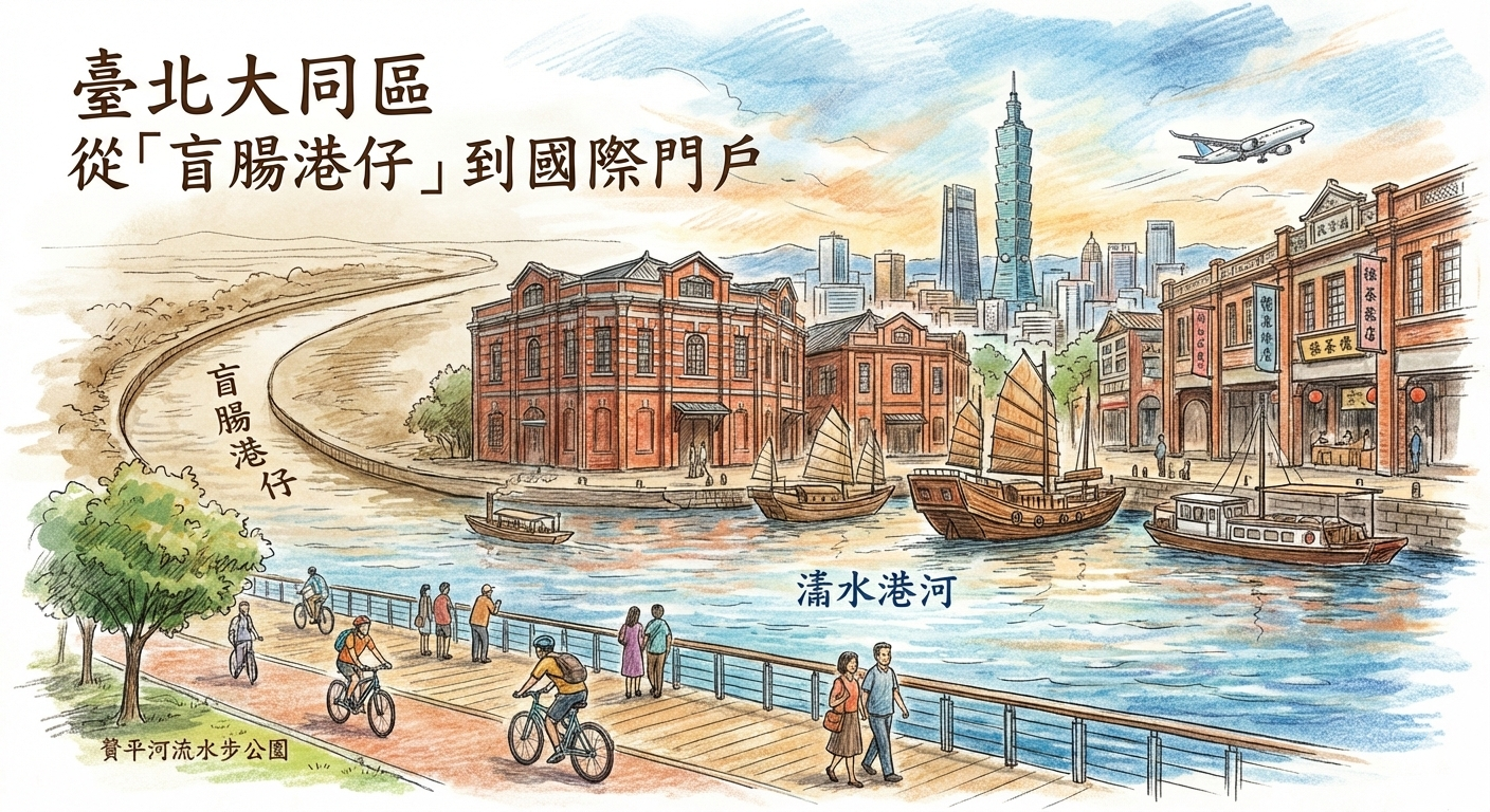 How a "Blind Gut Harbor" Became Taipei's Gateway to the World