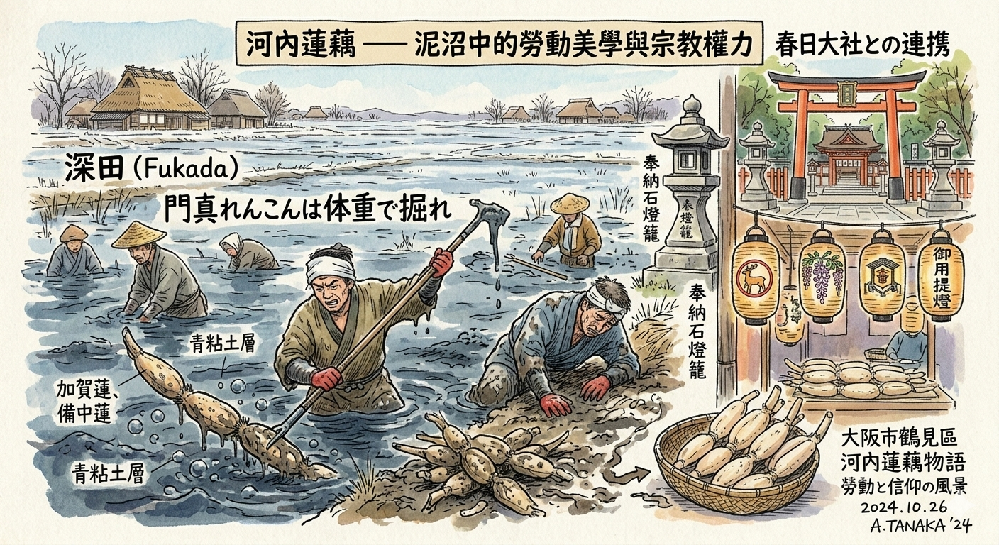 河內蓮藕——泥沼中的勞動美學與宗教權力