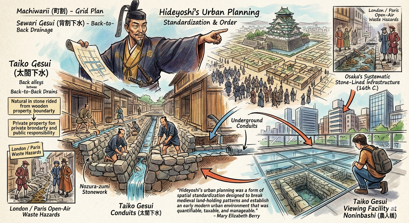地下動脈與文明秩序——「太閤下水」的社會工程