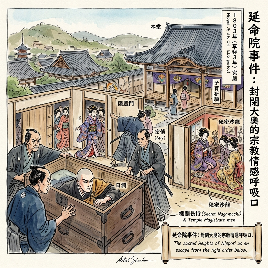The Enmei-in Affair: Forbidden Desires and the O-oku’s Escape