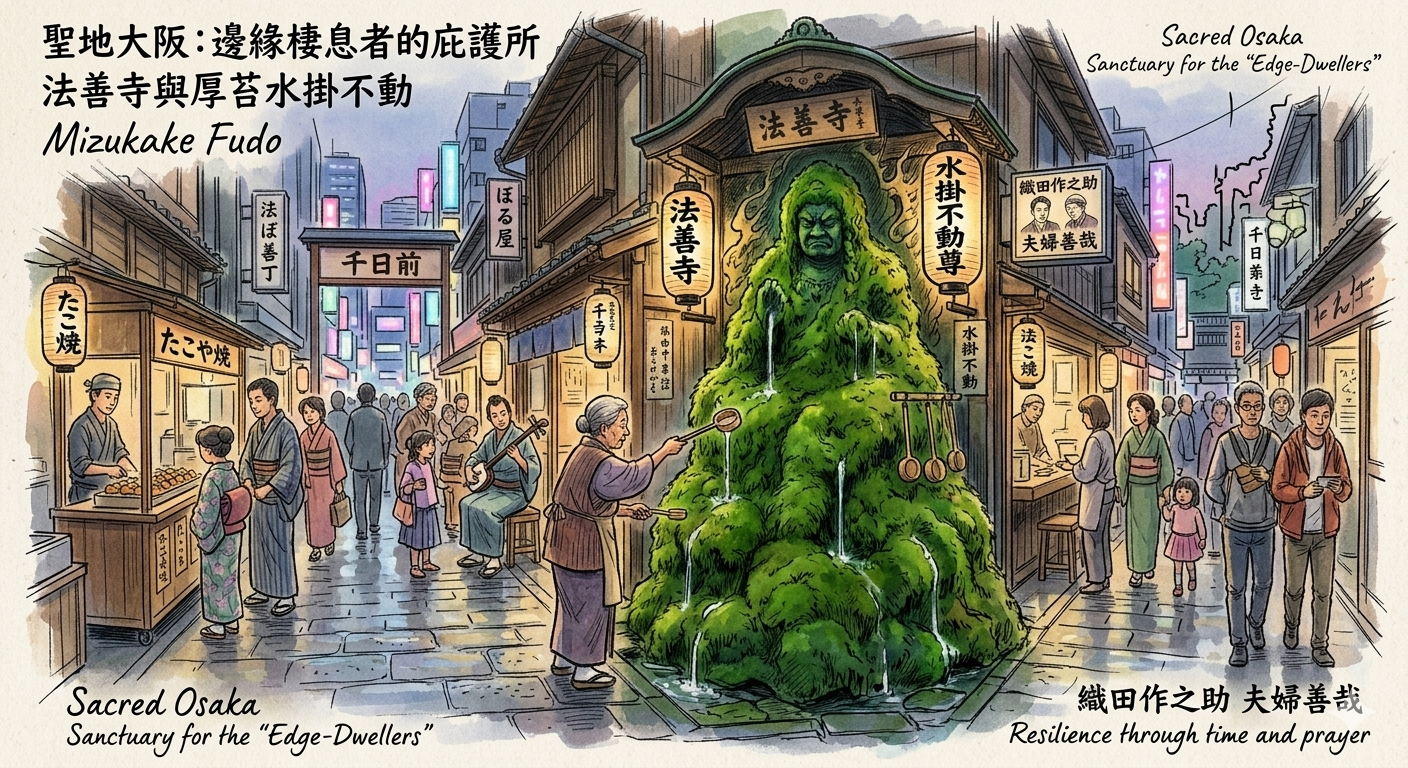 Hozenji y la resiliencia de los márgenes urbanos